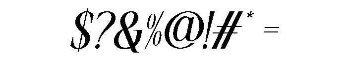 Ghaleria Regular Font OTHER CHARS