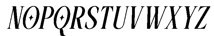 Ghaleria Regular Font UPPERCASE