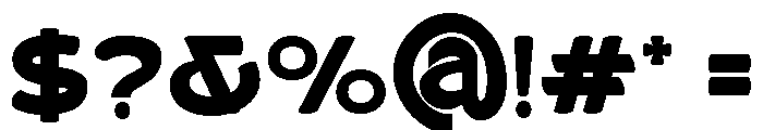 Ghalvian Regular Font OTHER CHARS