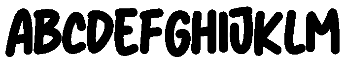 Ghana Font UPPERCASE