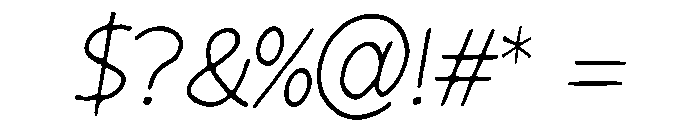 Gharial Font OTHER CHARS