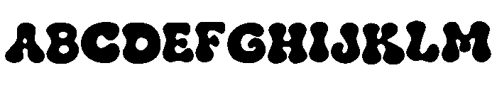 GhettoFlare Font UPPERCASE