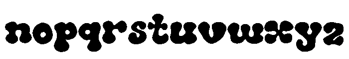 GhettoFlare Font LOWERCASE