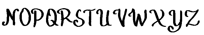 Ghia Soft Font UPPERCASE
