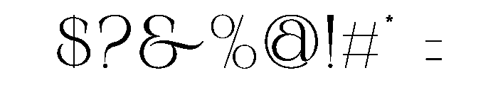 Ghond Font OTHER CHARS