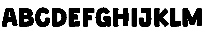 Ghost Cookie Regular Font UPPERCASE