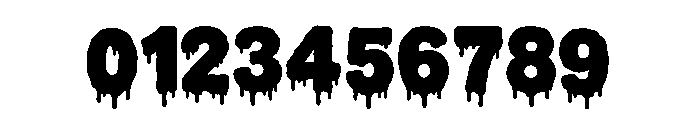 Ghost Melt Font OTHER CHARS