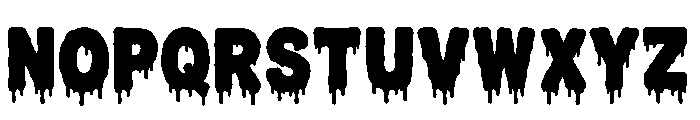 Ghost Melt Font LOWERCASE