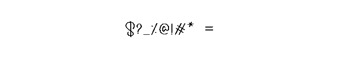 Ghost Meong Font OTHER CHARS
