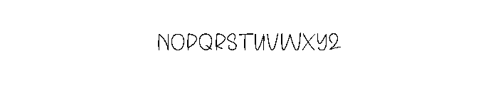 Ghost Meong Font UPPERCASE