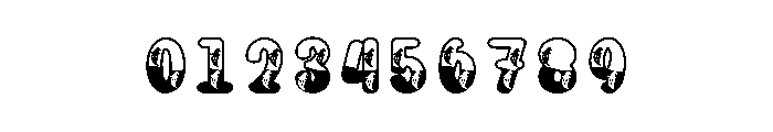 Ghost Midnight Font OTHER CHARS