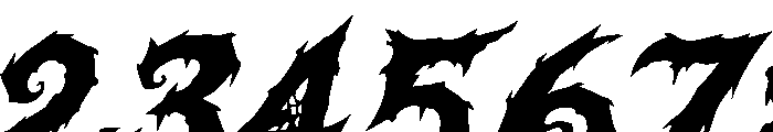 Ghost Mortar Italic Font OTHER CHARS