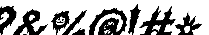 Ghost Mortar Italic Font OTHER CHARS