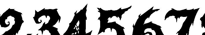 Ghost Mortar Font OTHER CHARS
