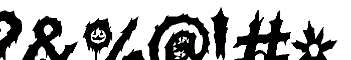 Ghost Mortar Font OTHER CHARS