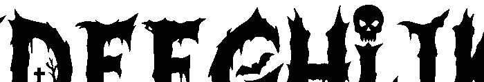Ghost Mortar Font UPPERCASE