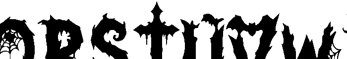 Ghost Mortar Font UPPERCASE