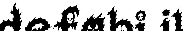 Ghost Mortar FONT