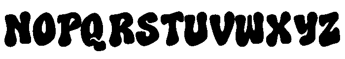 Ghost Puff Font UPPERCASE