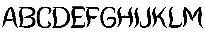 Ghost_Stories Font UPPERCASE
