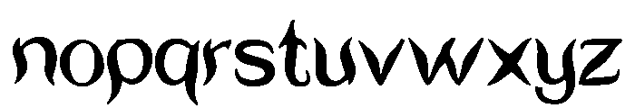 Ghost_Stories Font LOWERCASE