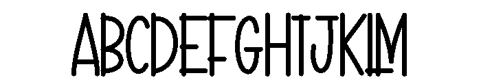 Ghost Tumbler Font UPPERCASE