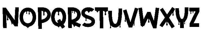 Ghoster Blebers Font UPPERCASE