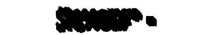 Ghostero Extrude Regular Font OTHER CHARS