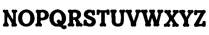 Ghostie Glimmer Font UPPERCASE