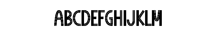 Ghostline Font UPPERCASE