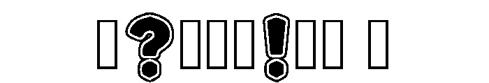 Ghostwalker Regular Font OTHER CHARS