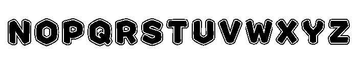 Ghostwalker Regular Font UPPERCASE