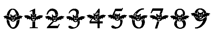 Ghosty Bat Font OTHER CHARS