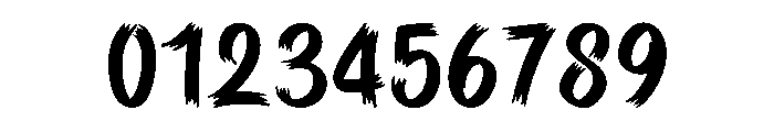 Ghoul Claws Font OTHER CHARS