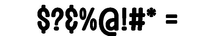 Ghouls Mansion Font OTHER CHARS