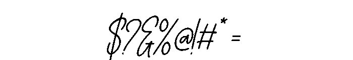 Ghouls Regular Font OTHER CHARS