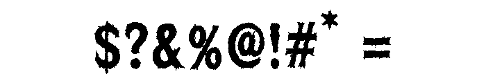 Ghoulvine Font OTHER CHARS