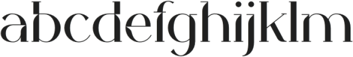 GHADIZA Regular otf (400) Font LOWERCASE