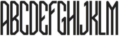 GHARUS Regular otf (400) Font UPPERCASE