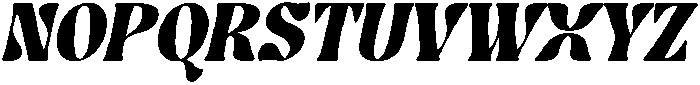 Ghadir Black Italic otf (900) Font UPPERCASE