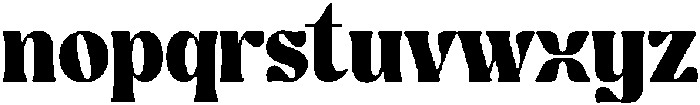 Ghadir Black otf (900) Font LOWERCASE