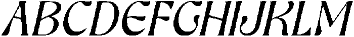 Ghadir Italic otf (400) Font UPPERCASE