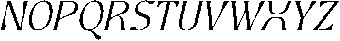 Ghadir Light Italic otf (300) Font UPPERCASE