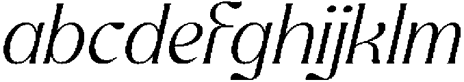 Ghadir Light Italic otf (300) FONT