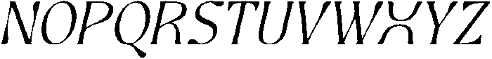 Ghadir Light Italic ttf (300) Font UPPERCASE