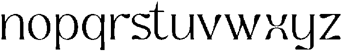 Ghadir Light ttf (300) Font LOWERCASE