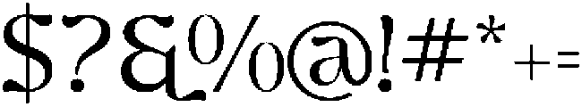 Ghadir Regular otf (400) Font OTHER CHARS