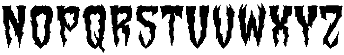 Ghaib Regular otf (400) Font UPPERCASE