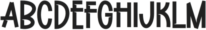 Ghamblings Regular otf (400) Font UPPERCASE