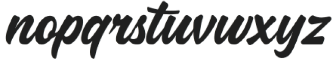 Ghantly Script otf (400) Font LOWERCASE